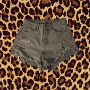 Basically brand new wild fable light blue high waisted shorts